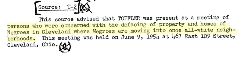Illustration for article titled Alvin Toffler Investigated by FBI for Communist Activities According to Newly Released Files